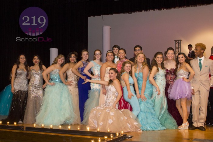 Portage Prom Fashion Show Group